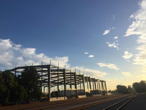 大跨度网架煤棚 大跨度网架煤棚