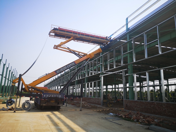 山东乾钢金属科技有限公司二期钢结构工程