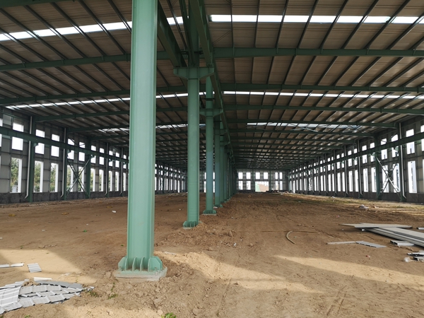 山东乾钢金属科技有限公司二期钢结构工程