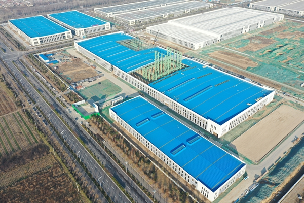 山东乾钢金属科技有限公司二期钢结构工程