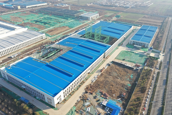 山东乾钢金属科技有限公司二期钢结构工程