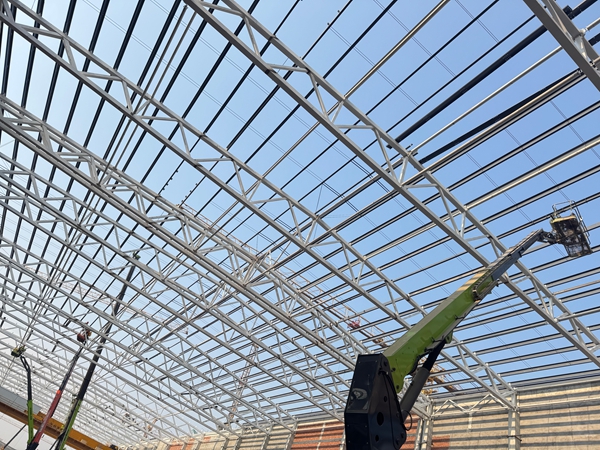 广西南宁太阳纸钢结构工程