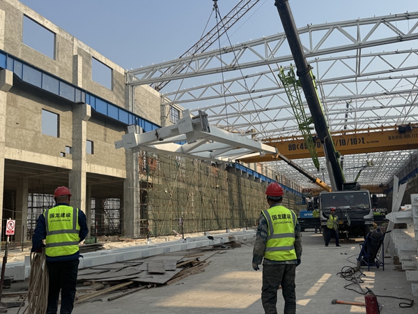 广西南宁太阳纸钢结构工程