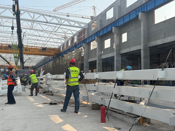 广西南宁太阳纸钢结构工程